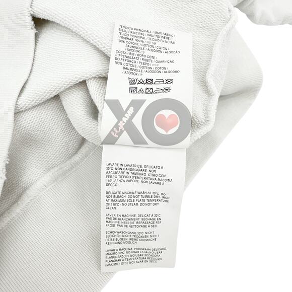 GOLDEN GOOSE Logo Patch Distressed Sweatshirt S - Picture 10 of 13